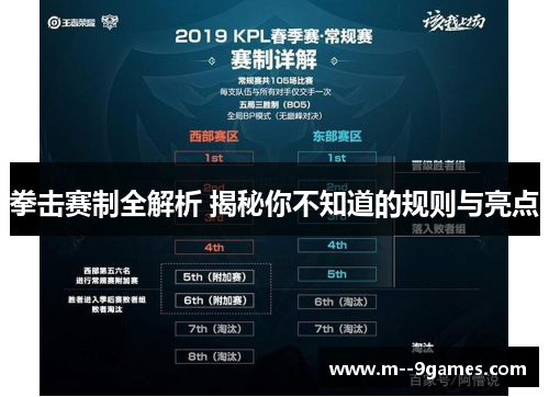 拳击赛制全解析 揭秘你不知道的规则与亮点